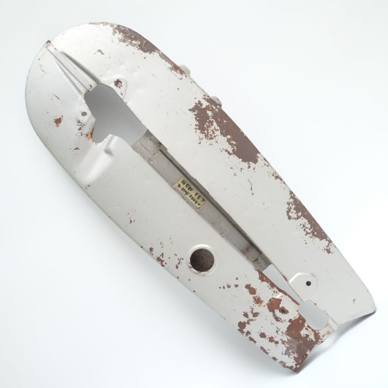 TUTUP RANTAI KATENGKAS CHAINCASE YAMAHA RS100 RS125 LS3 RS 100 125 ORIGINAL NOS ORI BARU