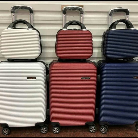 koper fiber polo Vienna/koper cabin size 20 inch+ beauty case