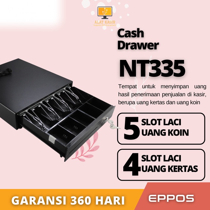 Katlen Cashdrawer Rj11 / Laci Kasir Eppos 37 X 33