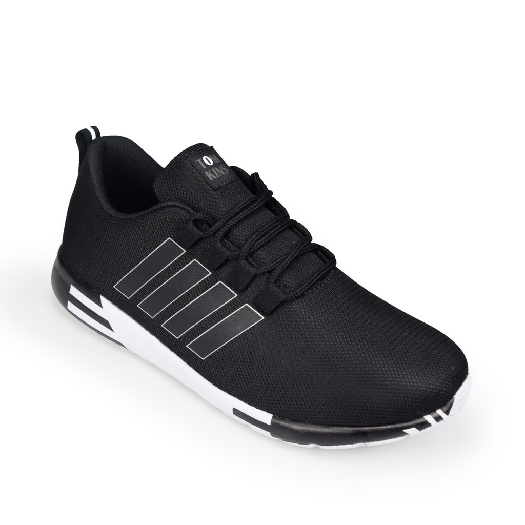 K1Z TOMKINS SEPATU ANAK REMAJA BANSHEE - BLACK WHITE Z4I