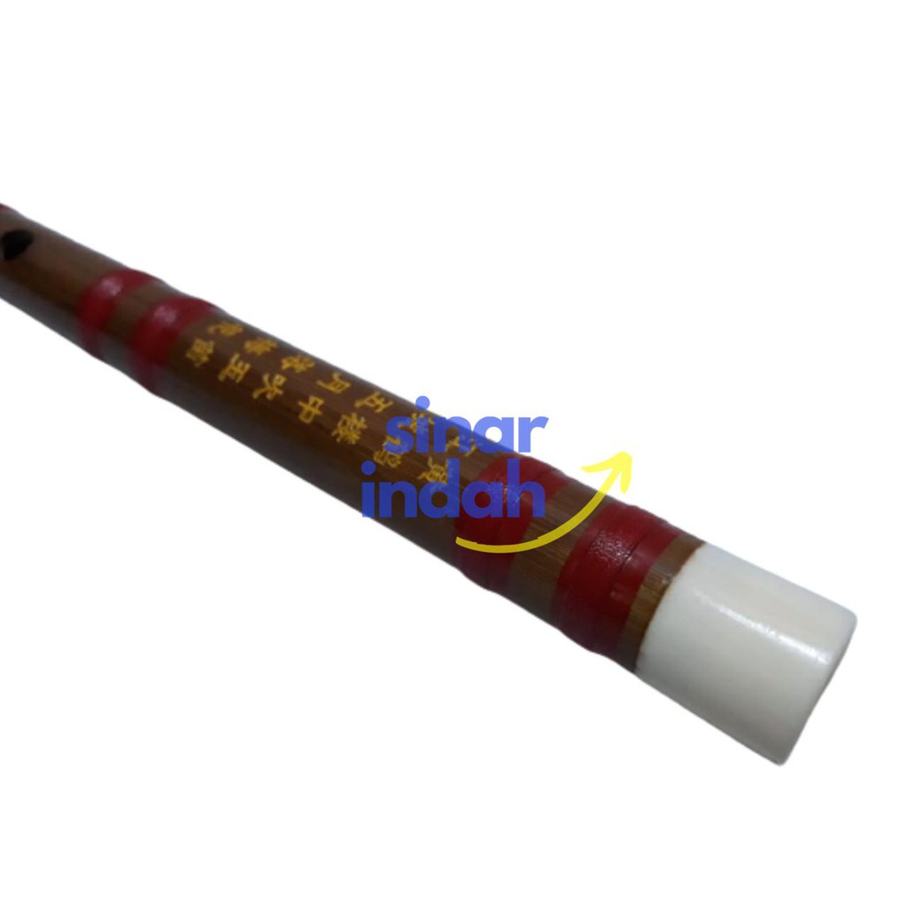 Seruling Bambu Tradisional Cina Suling Chinese Dizi Gading