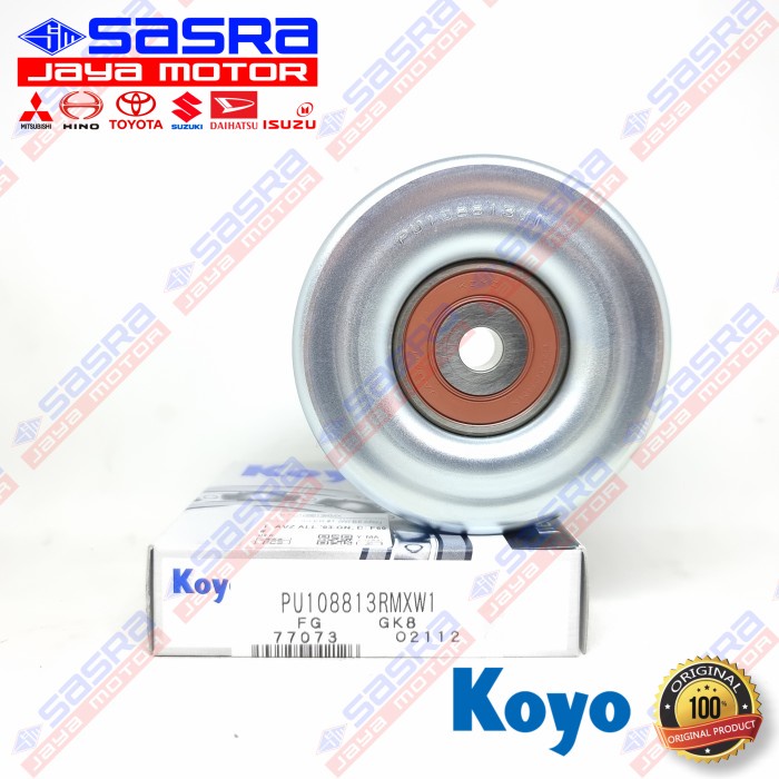 Bearing PU108813RMX Pulley Tensioner Idler AVANZA/XENIA 1.3 2003-2015 - KOYO ORI
