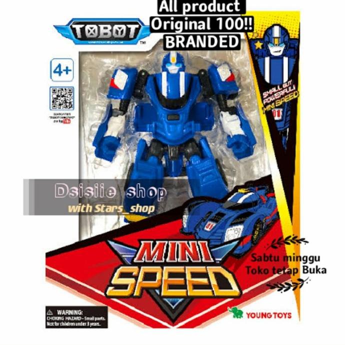 Tobot Mini Speed Young Toys Original /Robot Tobot Transformation