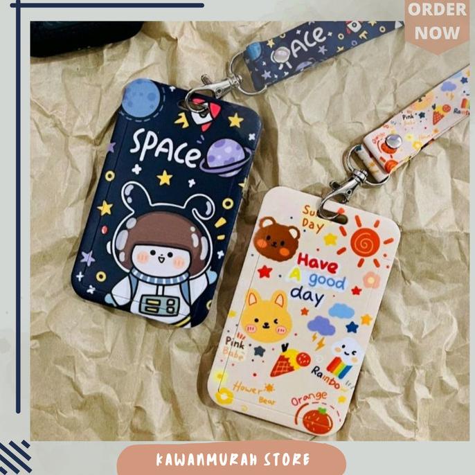 

Name Tag Karakter Lucu / Lanyard ID Card Kantor / ID Card Holder