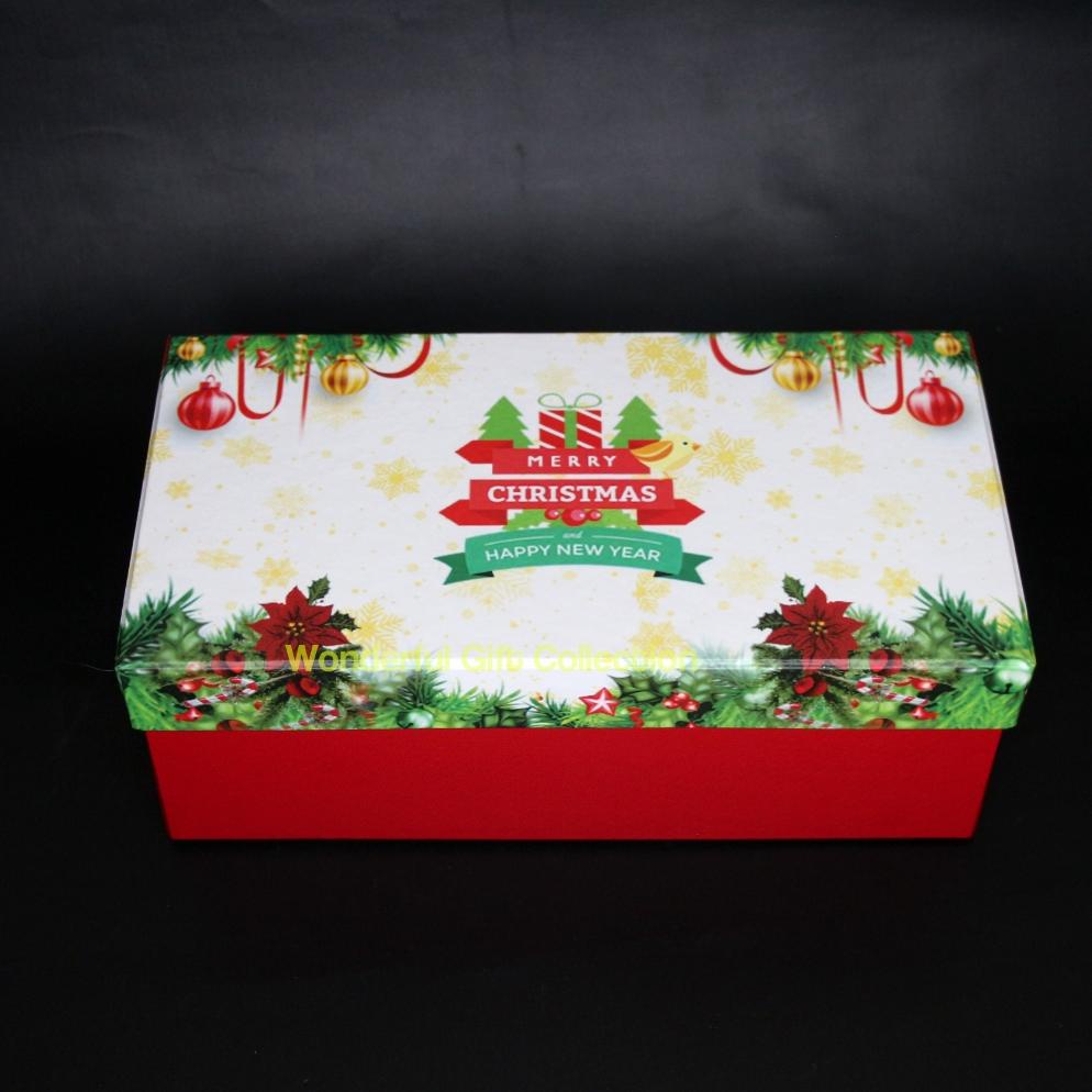 

Pomo Akhir Tahun Hardbox Merry Christmas /Kotak Natal Model Printing Doft /Gift Box 22X11X8 Wgc Pn01 Asli