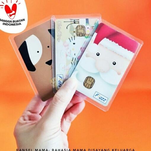 

Cover EToll Plastik Sampul KTP Bungkus Mika SIM Pelindung Kartu Nama