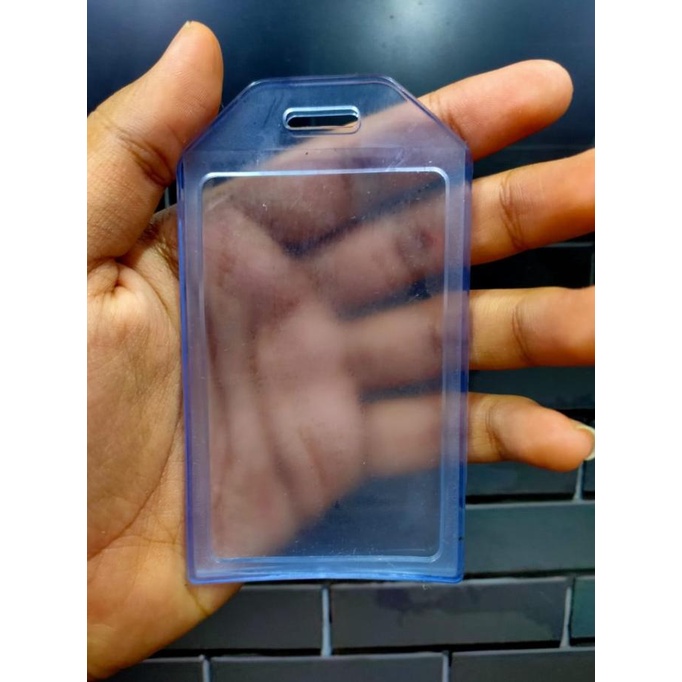 

Id Card Holder Transparant | Casing Id card karet bolak balik