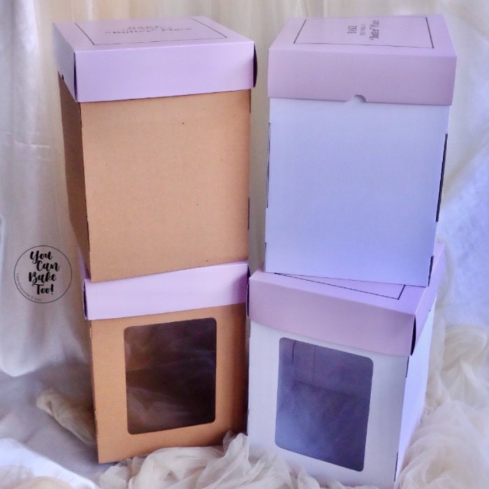 

Cake Box 25x25x35cm