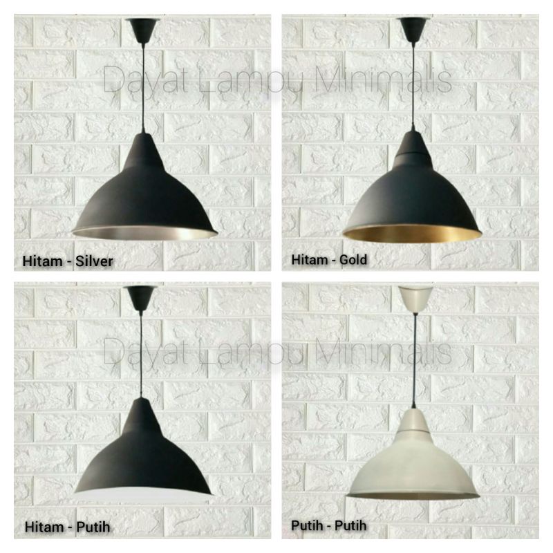 Kap lampu gantung barbershop lampu gantung resto lampu gantung caffe