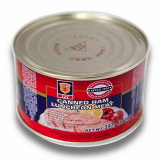 

MALING PREMIUM 397 GR CANNED PORK LUNCHEN MEAT TTS PREMIUM NON HALAL