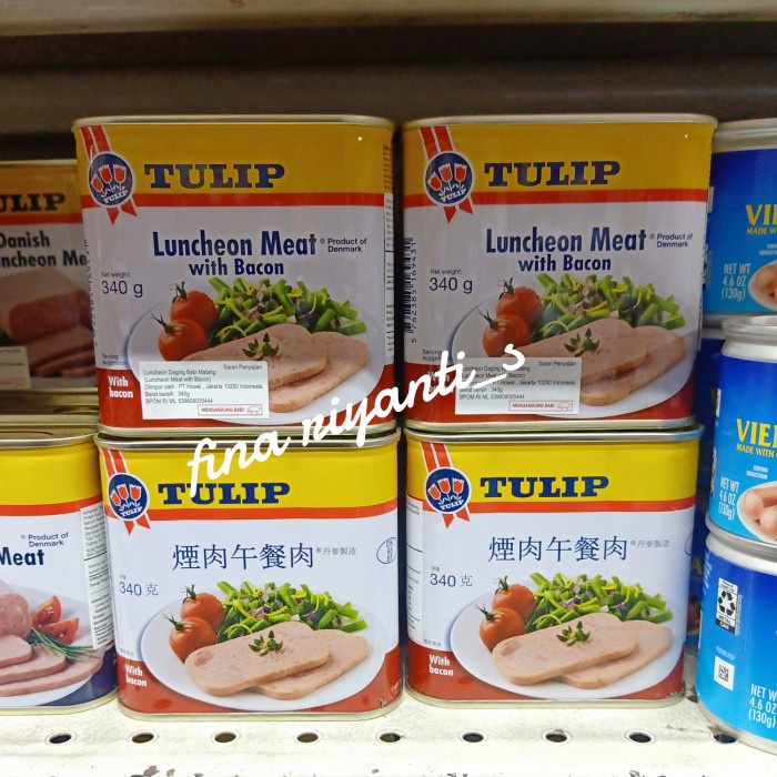 

tulip luncheon meat with bacon 340gr
