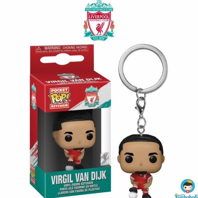 Funko Pocket POP Keychain Football Soccer Liverpool - Virgil van Dijk