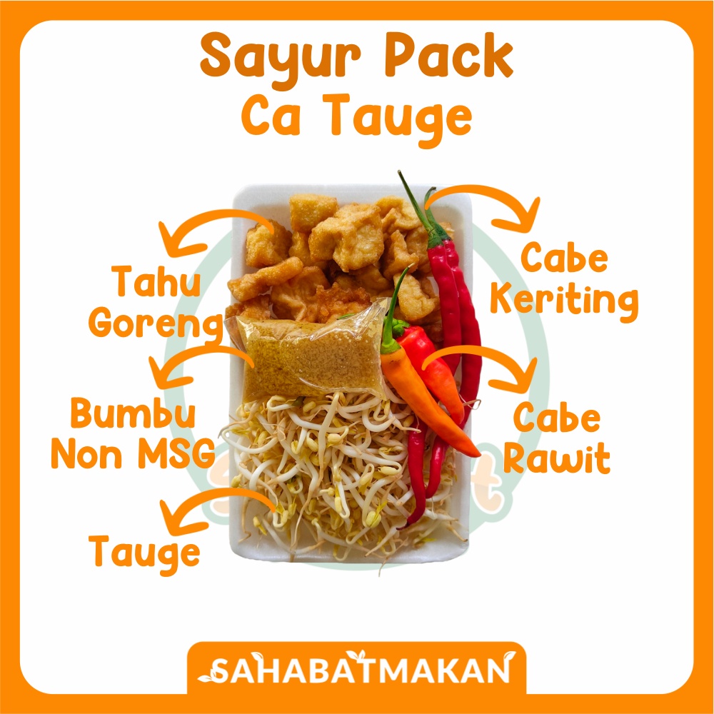 

Paket Ca Tauge - Sayur Pack / Sayur Prep / Sayur Instant Â€” Sahabat Makan Sayur Jogja
