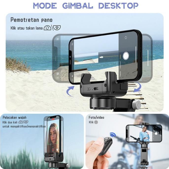 EF-Q18 Gimbal Stabilizer Handphone Gimbal Hp Stabilizer Tongsis Hp