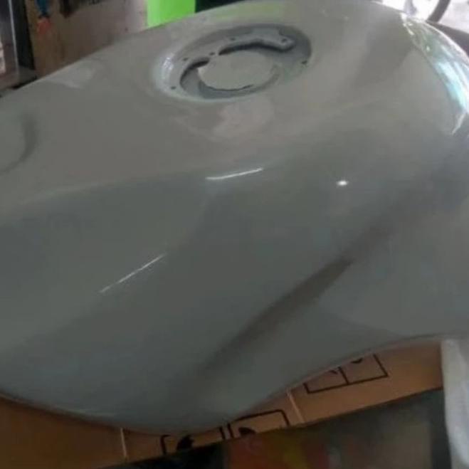BISA COD TANGKI TENGKI TANKI BENSIN NINJA RR 150 PUTIH POLOS ORIGINAL KAWASAKI