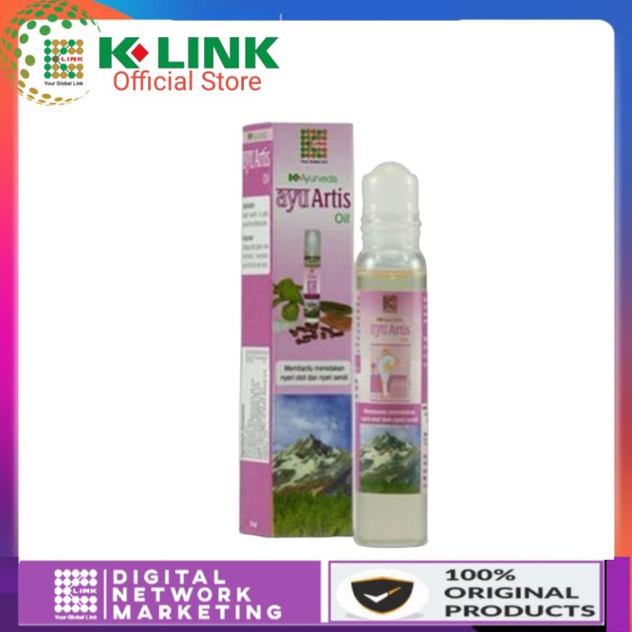 Promo Minyak Gosok Panas K Ayuartis Oil Original K-Link Mengobati Persendian