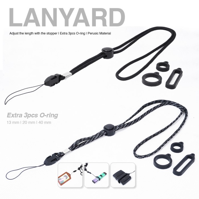 

Promo Tali Lanyard Gantungan Id Card Multifungsi Handphone Strap Prodigo Obi