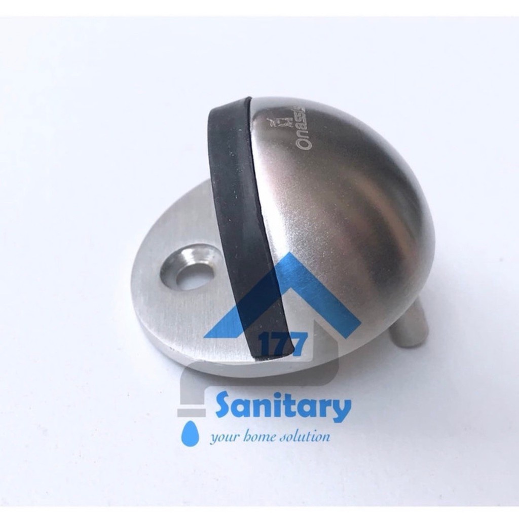 Door Stop Stainless Onassis 09- Ahan Pintu Kaca Stainles Tebel Tebal Doorstop Door Stopper Keong Ni