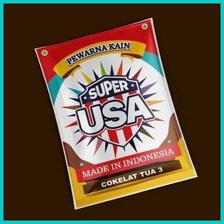 

Wantex Super Pewarna Pakaian USA Tie Dye Baju Sumbo Sumba COKLAT TUA 1