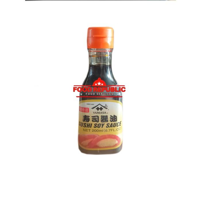 

YAMASA SUSHI SOY SAUCE 200 ML - SAUS KECAP ASIN SUSHI YAMASA IMPORT Best Seller