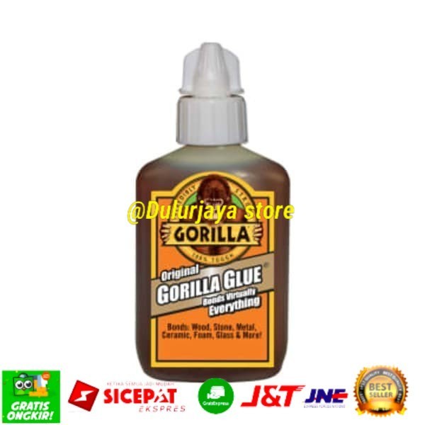 

Lem Merk Gorilla Original /Gorilla Glue Waterproof Made In Usa