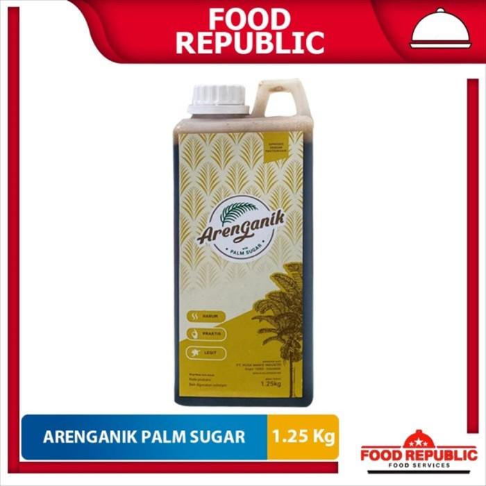 

Arenganik Palm Sugar Gula Aren Cair 1.25 Kg Brown Gula Merah Harum Best Seller