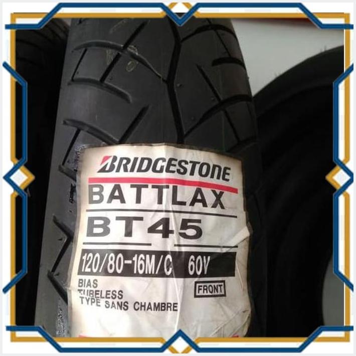 [BCM] BAN BATTLAX BT45 120 80-16 BAN BRIDGESTONE BT45 120 80 RING 16