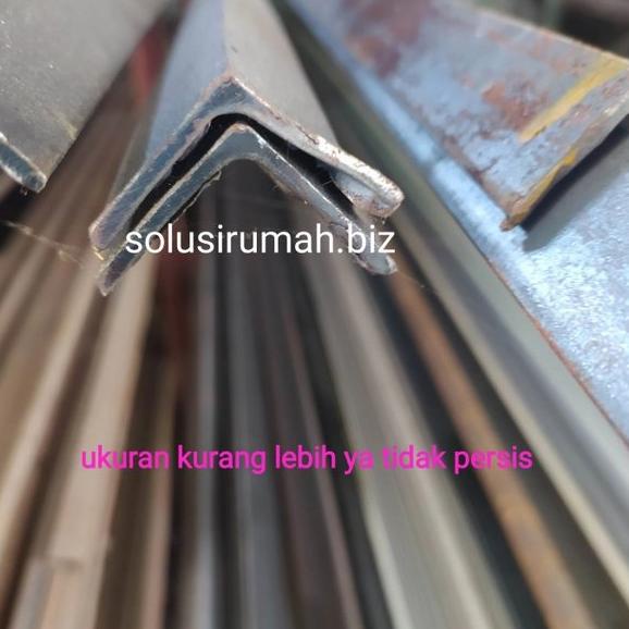 [VBP] SIKU BESI 50MM 5MM 1M RAK TIANG L PANJANG 1METER 1 M PERMETER