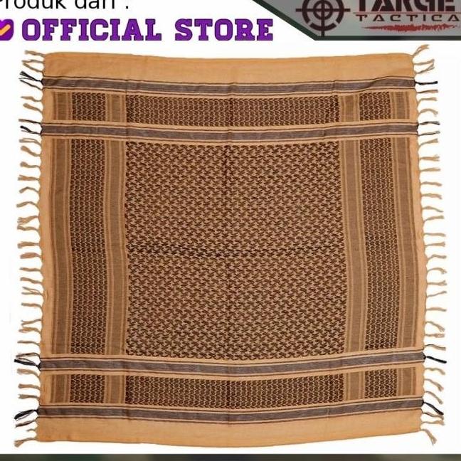 Sorban Tactical Shemagh Scarf Syal Muslim Army Loreng Baju Koko Non