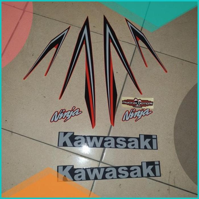 Striping Ninja 250 FI 2016 Orange 16novz3 onderdil