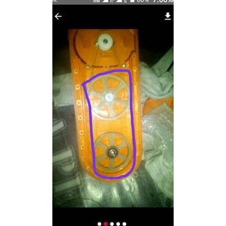 fanbelt karet pulsator/baling-baling mesin cuci portable RE CLEAN