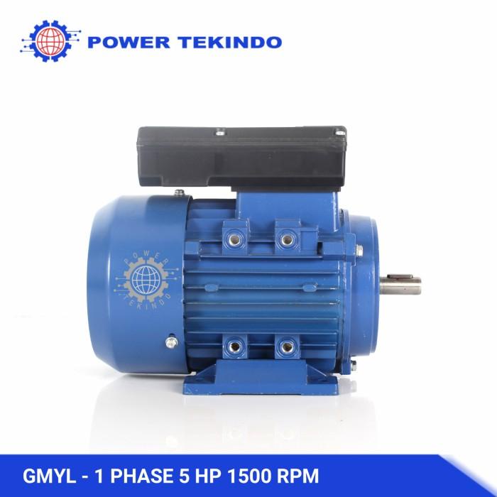 FAMOZE PRO DINAMO 1 PHASE 5 HP 1500 RPM ELEKTRO MOTOR GMYL 5 PK