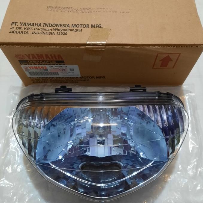 Reflektor mio lama smoke blue ori reflektor depan mio sporty lampu mio