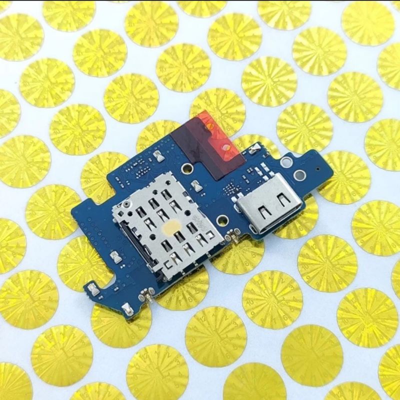 Papan PCB Cas Samsung A80 A805 Full Komponen Ic Board Charger Konektor Charger Mic Hf + Ic