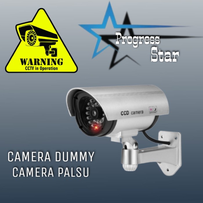 CAMERA CCTV DUMMY SECURITY OUTDOOR WATERPROOF/CAMERA PALSU