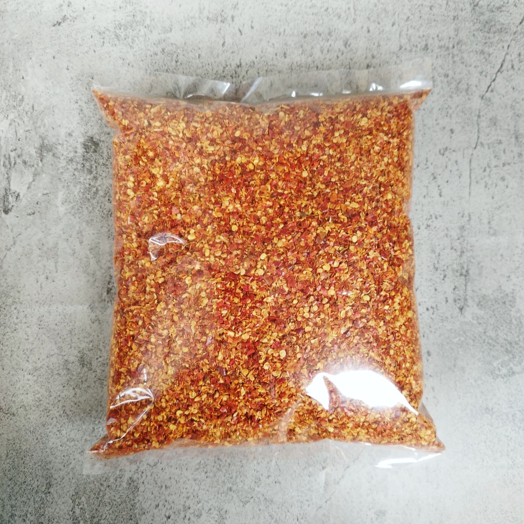 

Cabai Bubuk Kasar Super Pedas 500 gr