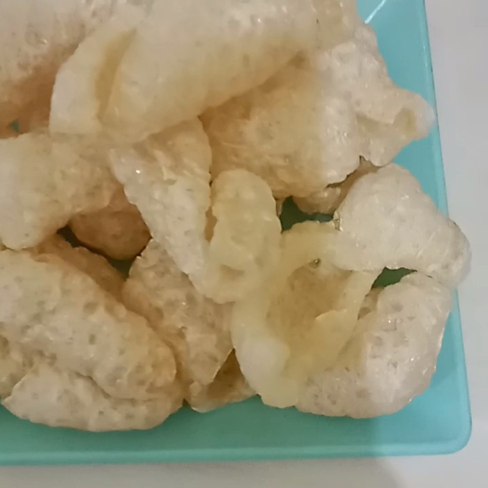 

Kerupuk Kulit Babi Kiloan R&N 500Gram Kualitas Premium Cu Jiu Cha