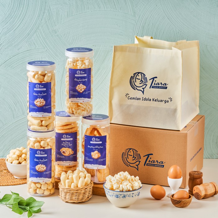 

Kerupuk - Spesial Hampers Kerupuk Tiara-Getas Premium,Udang Super