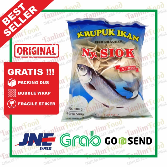 

Kerupuk - Kerupuk Ikan / Fish Crackers Original Ny. Siok