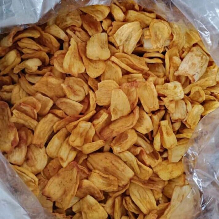 

Keripik - Keripik Nangka Levina Grade B Kiloan