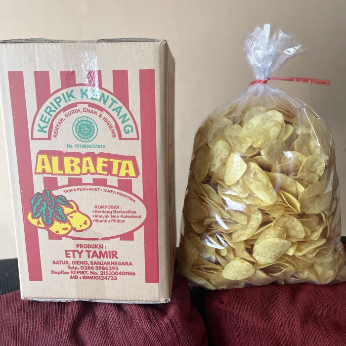 

Keripik - Keripik Kentang Albaeta Original 1200 Gram