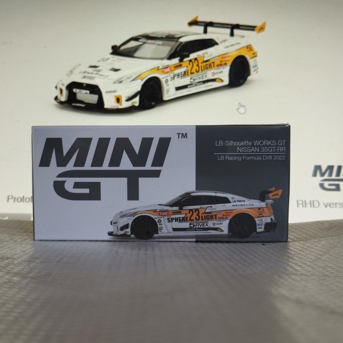 ✅COD Mini Gt Lb Silhouette Works Gt Nissan 35Gt R35 Racing Formula Drift 23 Diskon