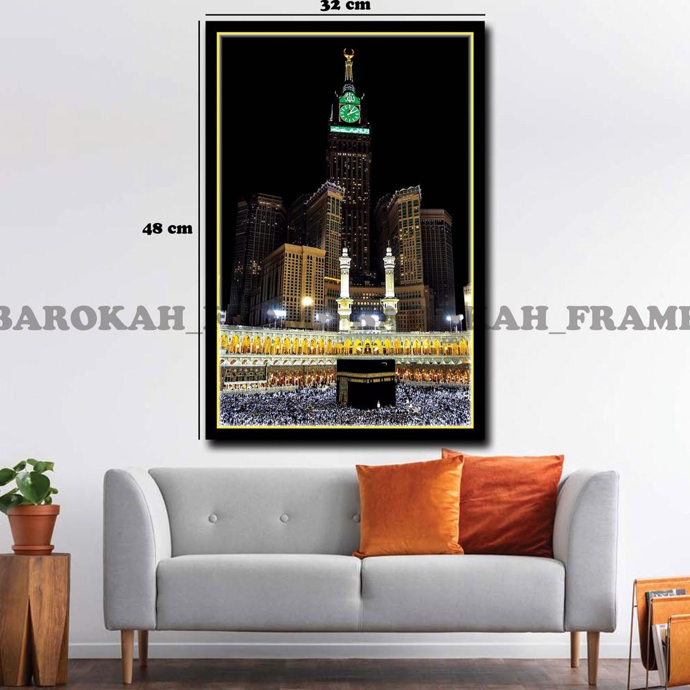Termurah Pintu Kabah Makam Nabi Mekah Mekkah Foto Gambar Poster Bingkai Dll 32X48Cm Promo