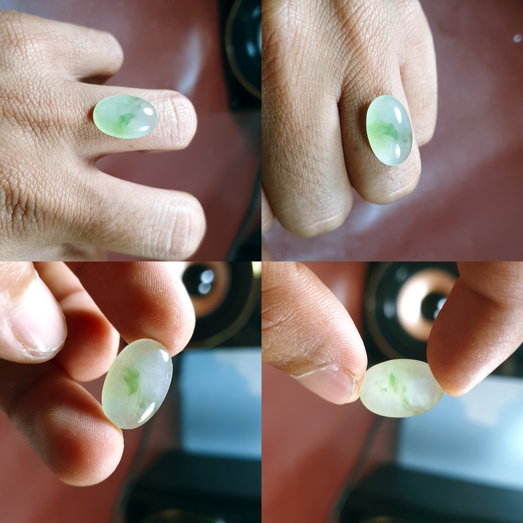 BATU CINCIN ICEJADE LUMUT TOTOL HIJAU SUPER BATU LUMUT ACEH NO117