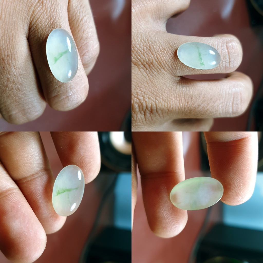 BATU CINCIN ICEJADE LUMUT TOTOL HIJAU SUPER BATU LUMUT ACEH NO116