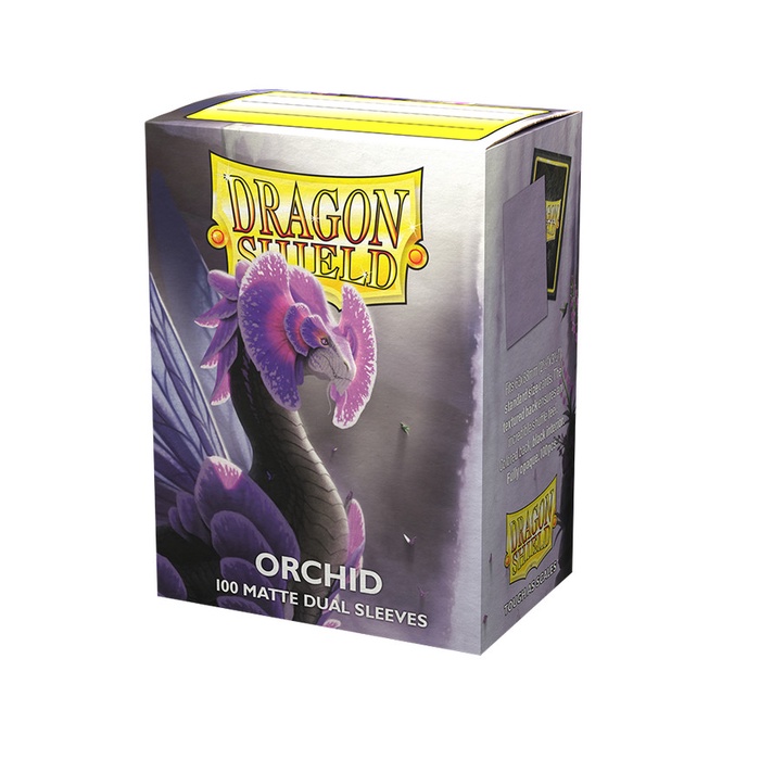 ✅COD Dragon Shield 100 Dual Card Sleeves Standard Matte - Orchid Terbatas