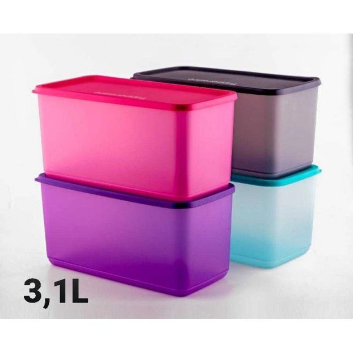 Promo Tupperware Funtastic Four 4Pcs Kotak Penyimpan Makanan