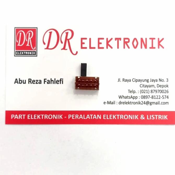 

Diskon Slide ON OFF Micro Saklar GESER switch mini 8 kaki pin Right Angle dre3 Ayo Beli