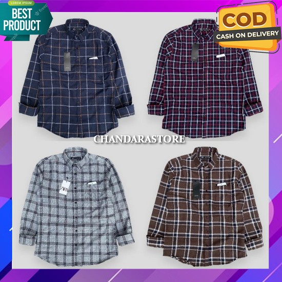 Kemeja Pria Dewasa Terbaru 2023 Mewah Elegan Atasan Keren Murah 2022 Baju Lengan Panjang Pendek Cowo
