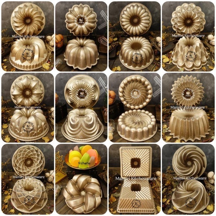 Chefio Loyang Premium Granite / Loyang Sultan / Loyang Butter Cake